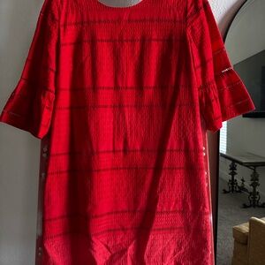 J. Crew Vibrant Orange Dress